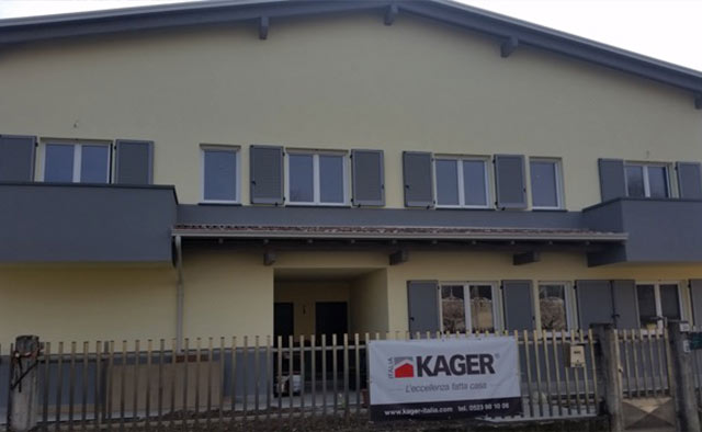 Kager Italia costruzione case in legno su misura cantiere
