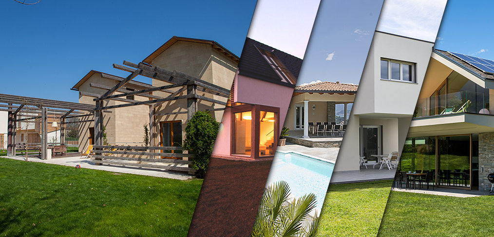 Kager Italia stili case in legno prefabbricate