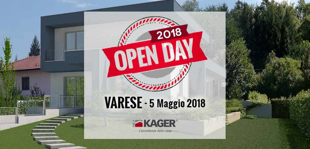 Il prossimo Open Day Kager ti aspetta a Varese