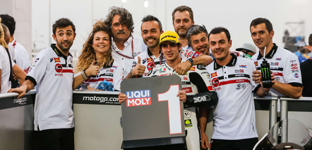 Kager sponsor Niccolò Antonelli moto3 Sic58