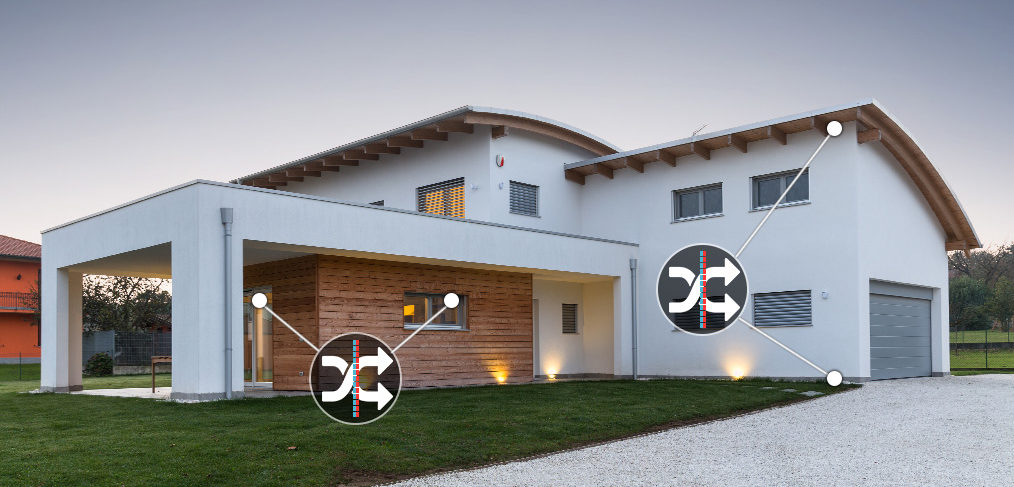 Bassi consumi riscaldamento case in legno Kager Italia