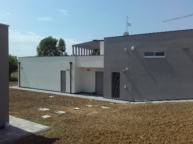 Costruzione case in legno Reggio Emilia Romagna complesso villa 2 Kager