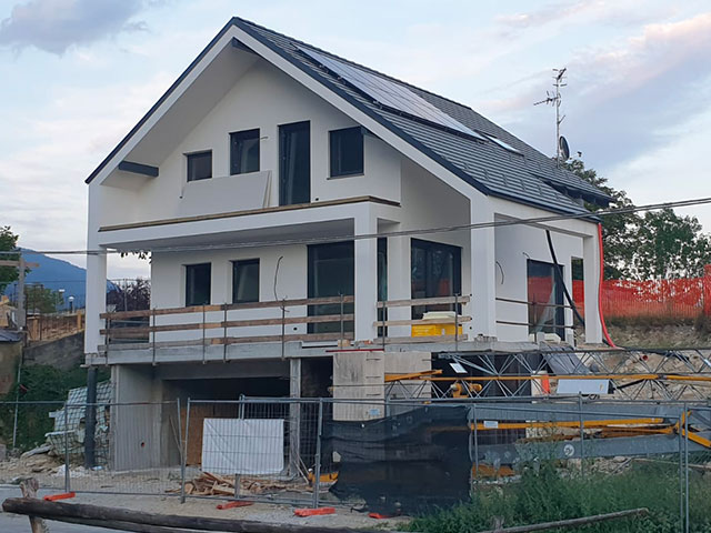 Costruzione casa in legno Buttogno Domodossola Piemonte Kager Italia