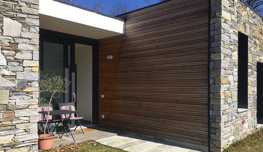 Casa in legno prefabbricata San Bernardino Verbano