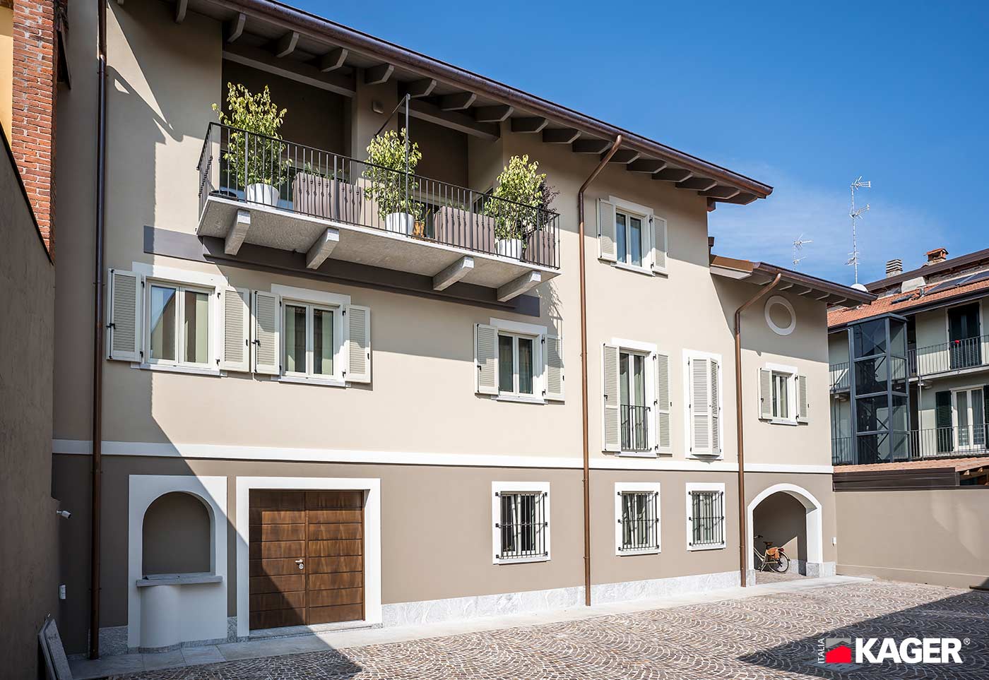 Casa-in-legno-Kager-Italia-Borgomanero-facciata