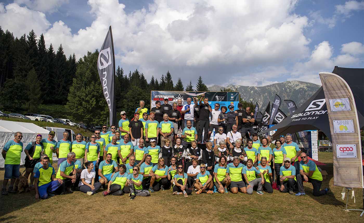 Team organizzazione Veia Sky Race Kager sponsor