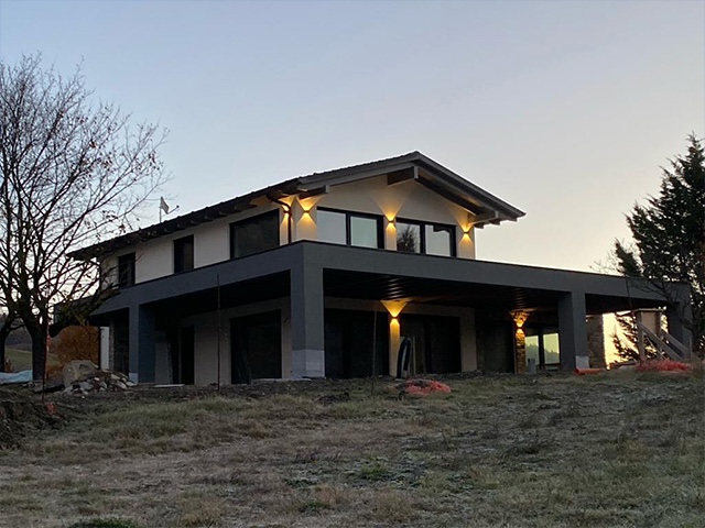 Costruzione casa in legno Varano de Melegari Parma Kager Italia