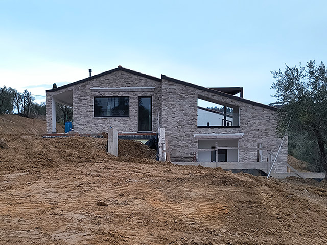 Costruzione casa in legno Barberino Firenze Toscana Kager Italia