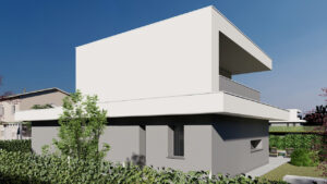 Imola villa due piani legno Kager