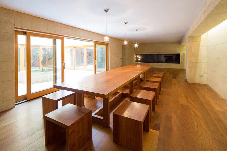 Villa-in-legno-Forli-rivestimento-pietra-leccese